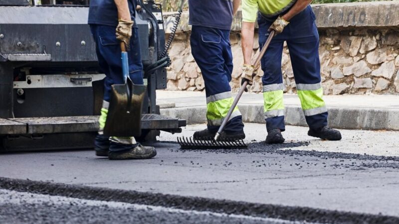 Remont drogi Mała Kamienica – Chromiec po powodzi 2024 roku