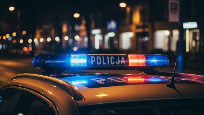 Interwencja w Jeleniej Górze: Policjanci zatrzymali poszukiwaną kobietę i agresywnego mężczyznę z maczetą